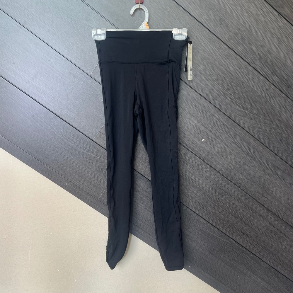 Calia Inspire Women's High Rise 7/8 Leggings XS Black Activewear NWT Minimalist
